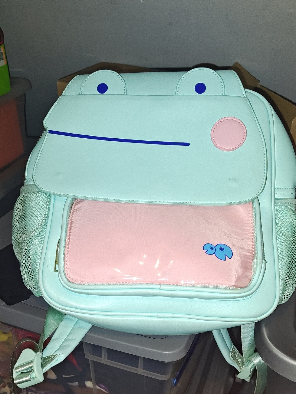 Mini Son the Frog Mint Ita Bag Rainylune